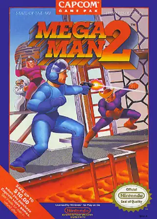 Box cover of Mega Man 2 Box cover of Mega Man 2