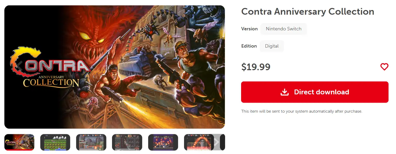 Contra Anniversary Collection Contra Anniversary Collection
