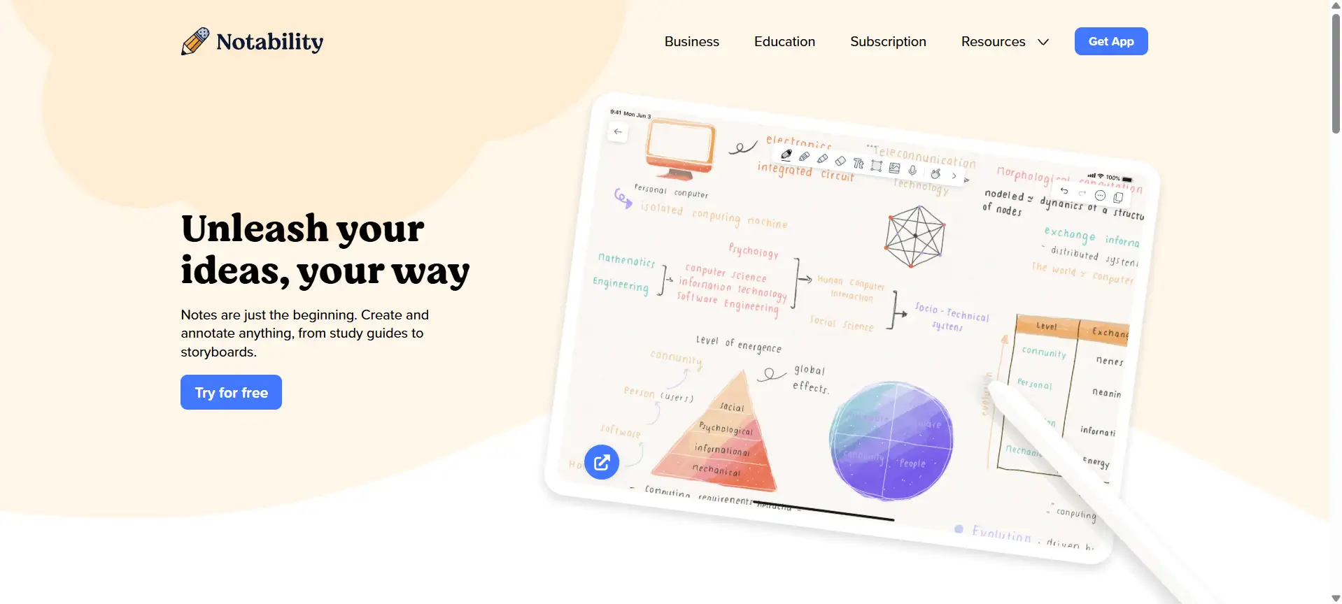 notability web