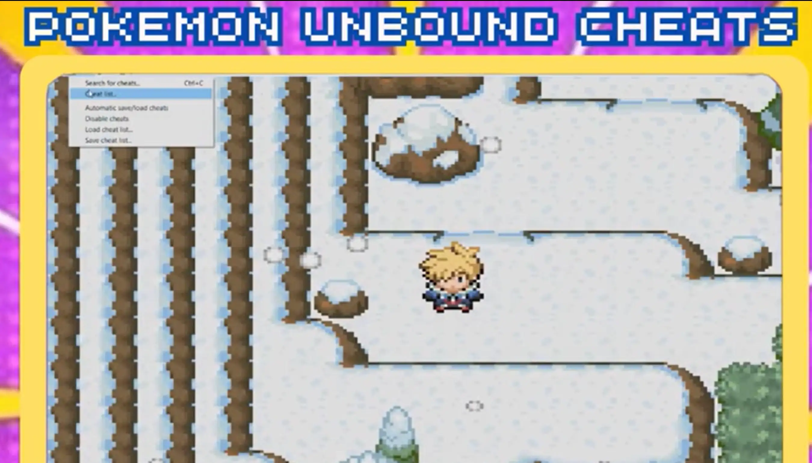 Screenshot of Pokémon ROM hack Pokémon Glazed