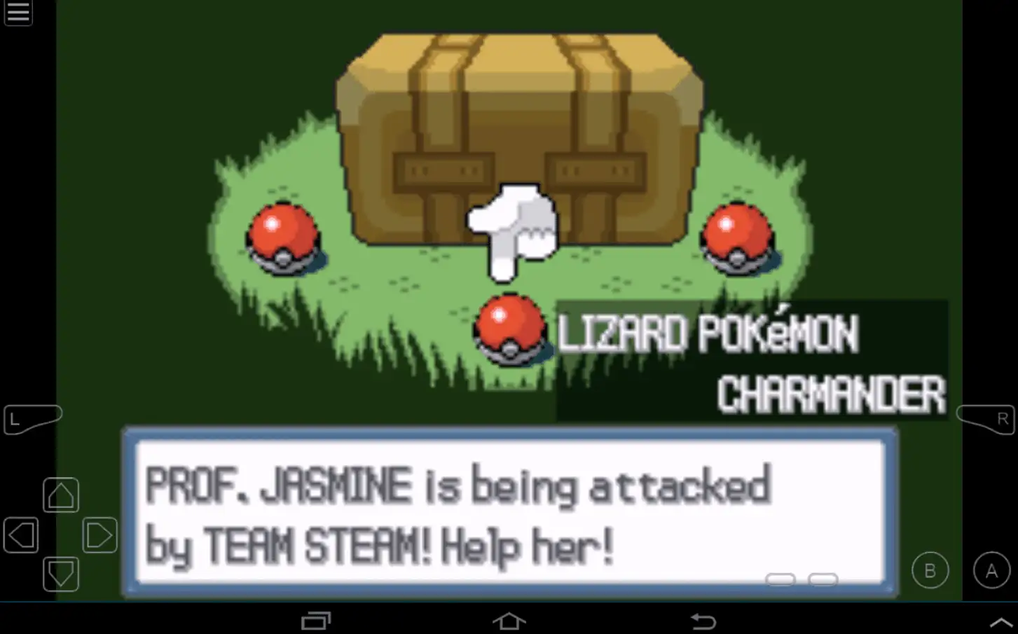 Screenshot of Pokémon Emerald Rogue game