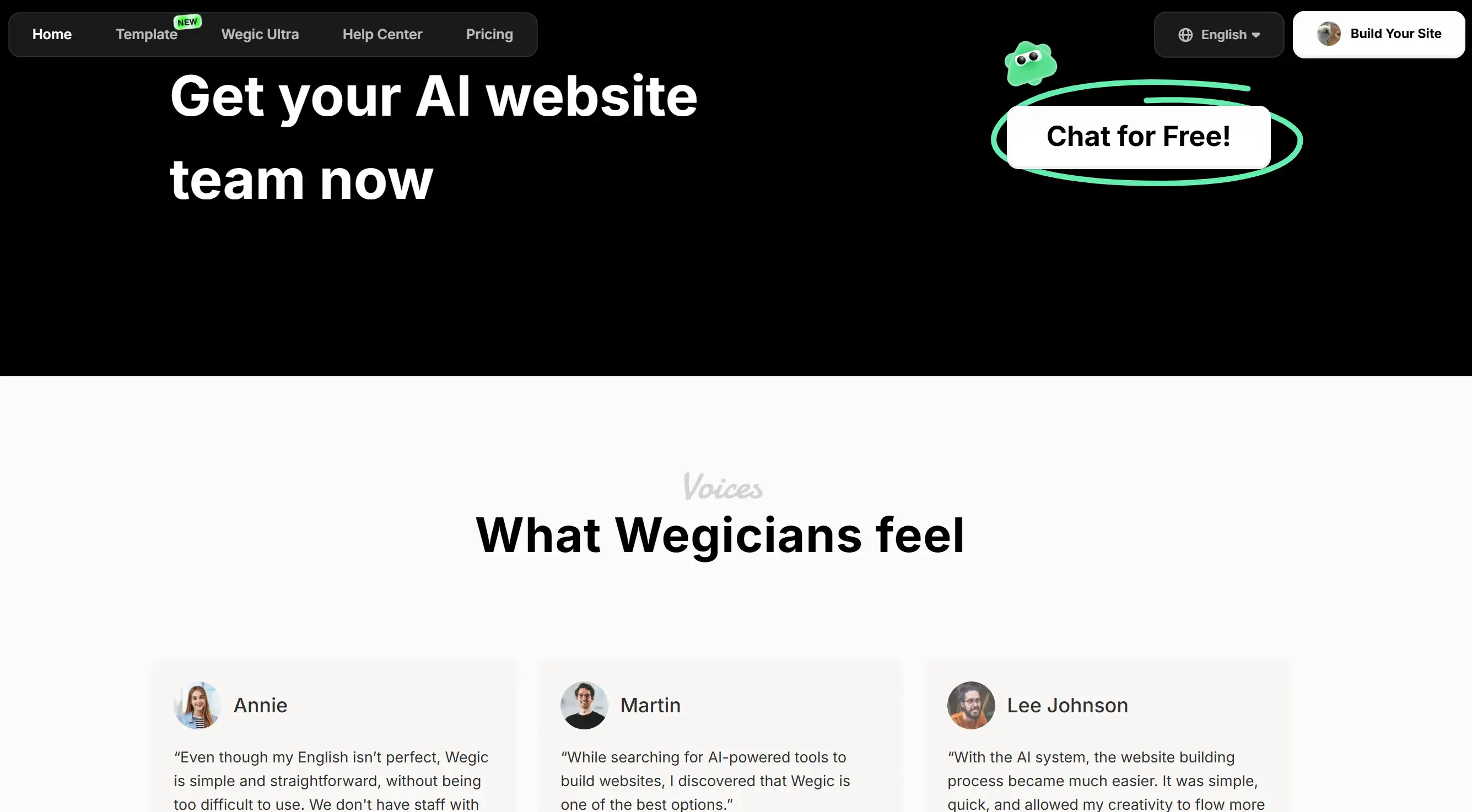 What Wegicians feel about AI websites created by Wegic What Wegicians feel about AI websites created by Wegic