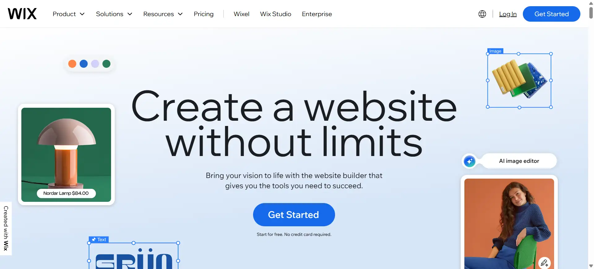 wix homepage wix homepage