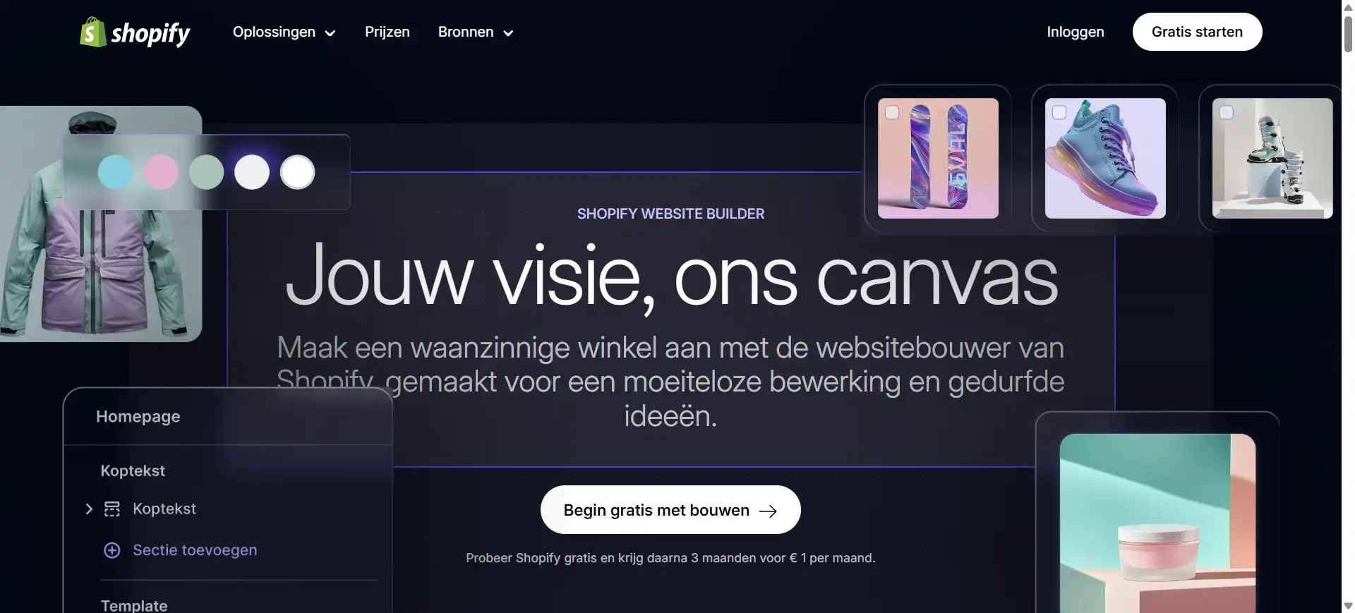 shopify website builder shopify website builder