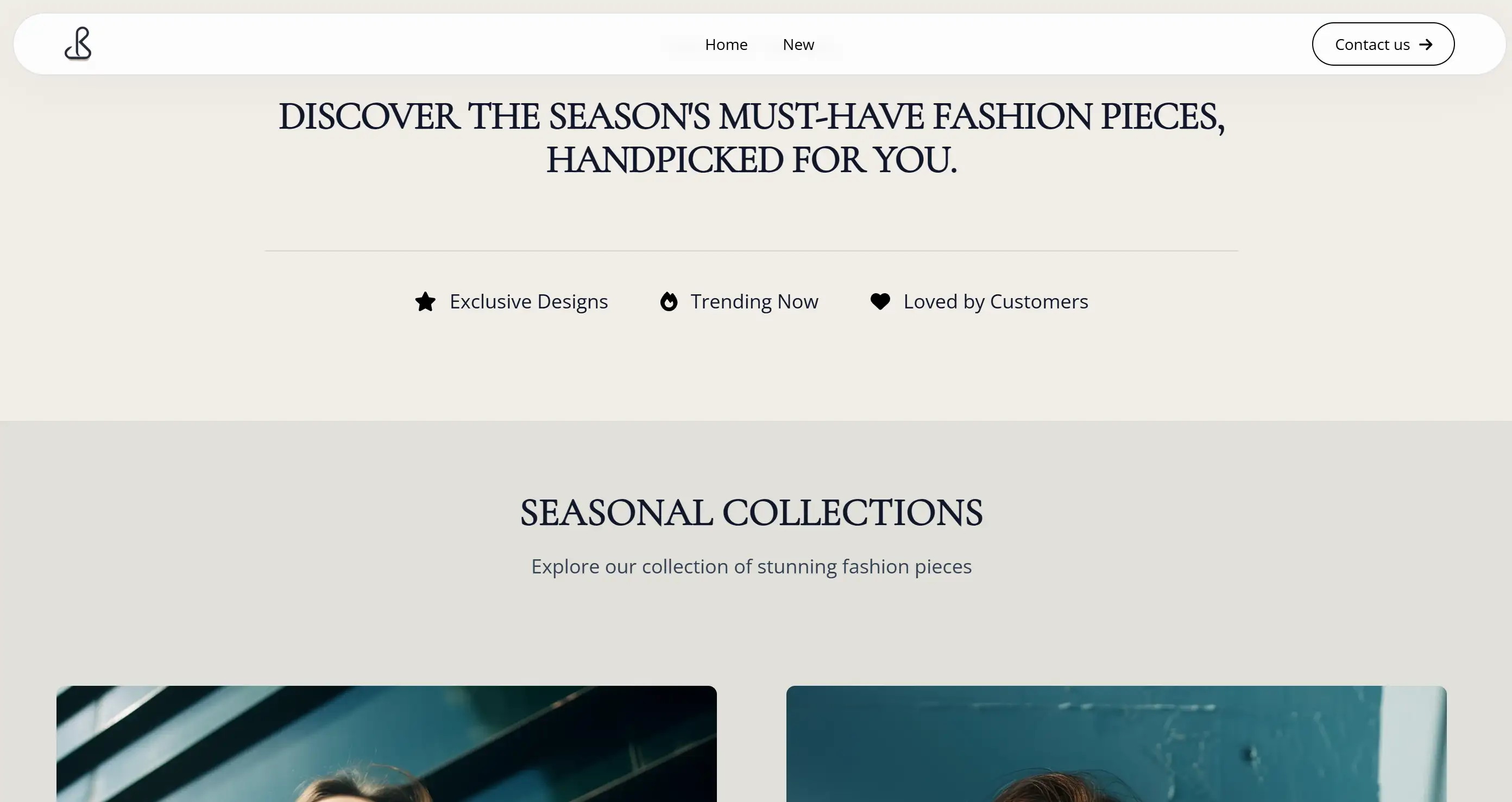 User case of an exclusive design site built by Wegic User case of an exclusive design site built by Wegic