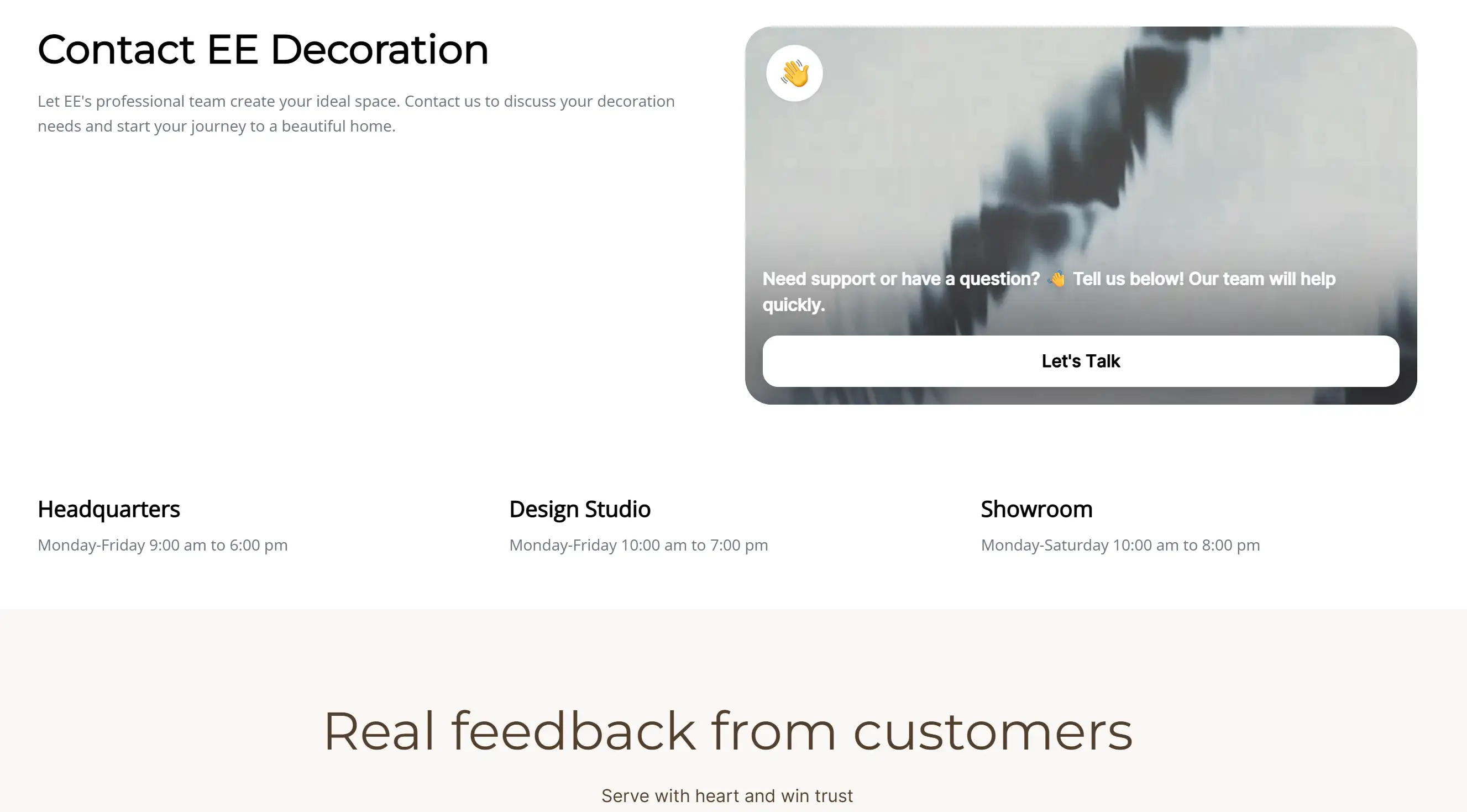 User case of an interior decoration site built on Wegic User case of an interior decoration site built on Wegic
