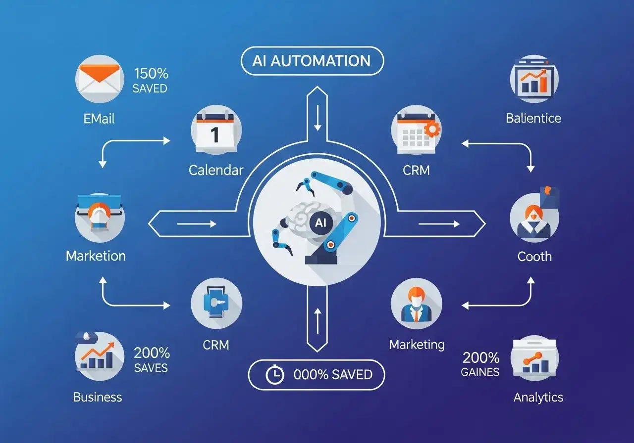 AI-powered automation connects your entire small business software stack for seamless operations AI-powered automation connects your entire small business software stack for seamless operations