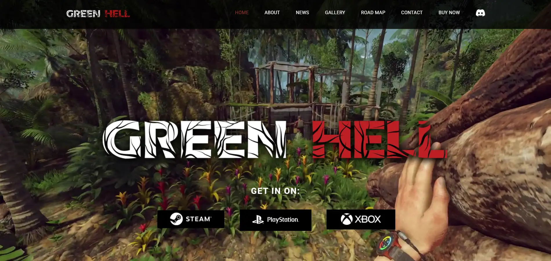 Homepage of Green Hell Homepage of Green Hell