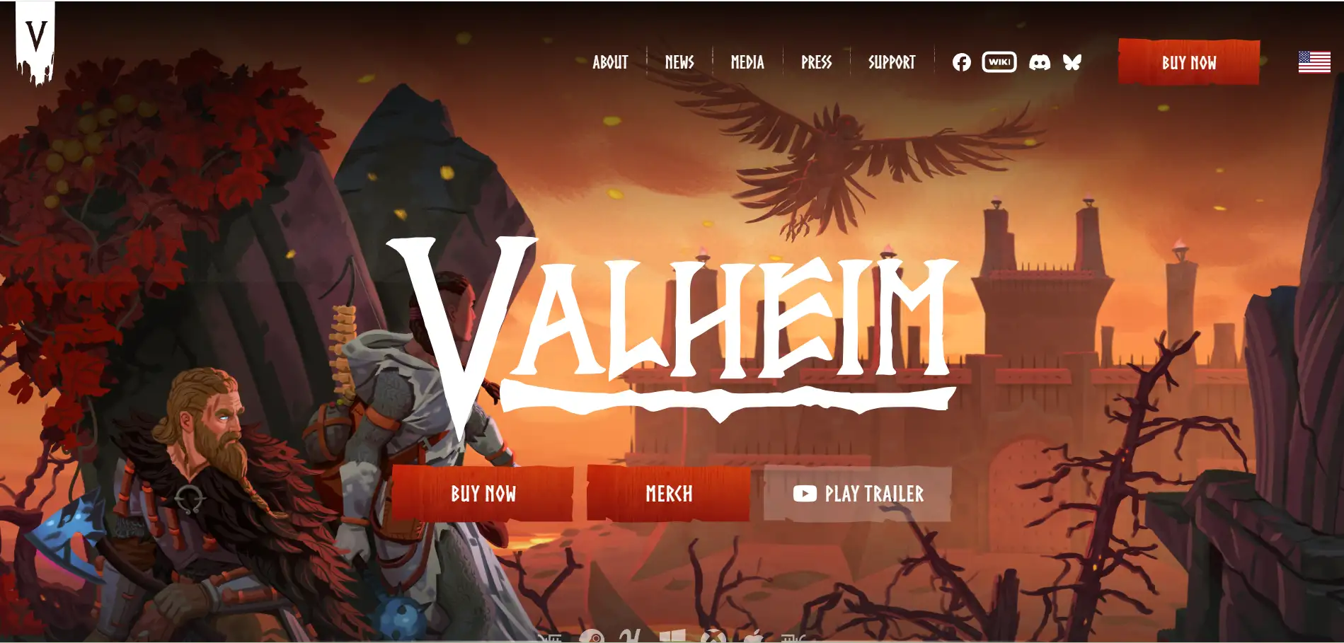 Homepage of Valheim Homepage of Valheim
