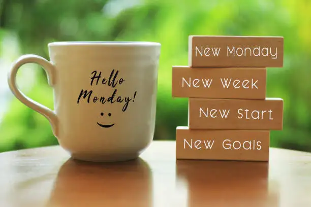 new day new week new goals