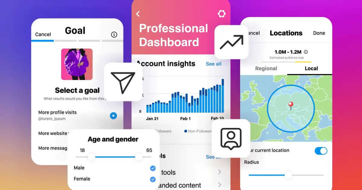 using Instagram’s built-in analysis tool: Instagram Insights