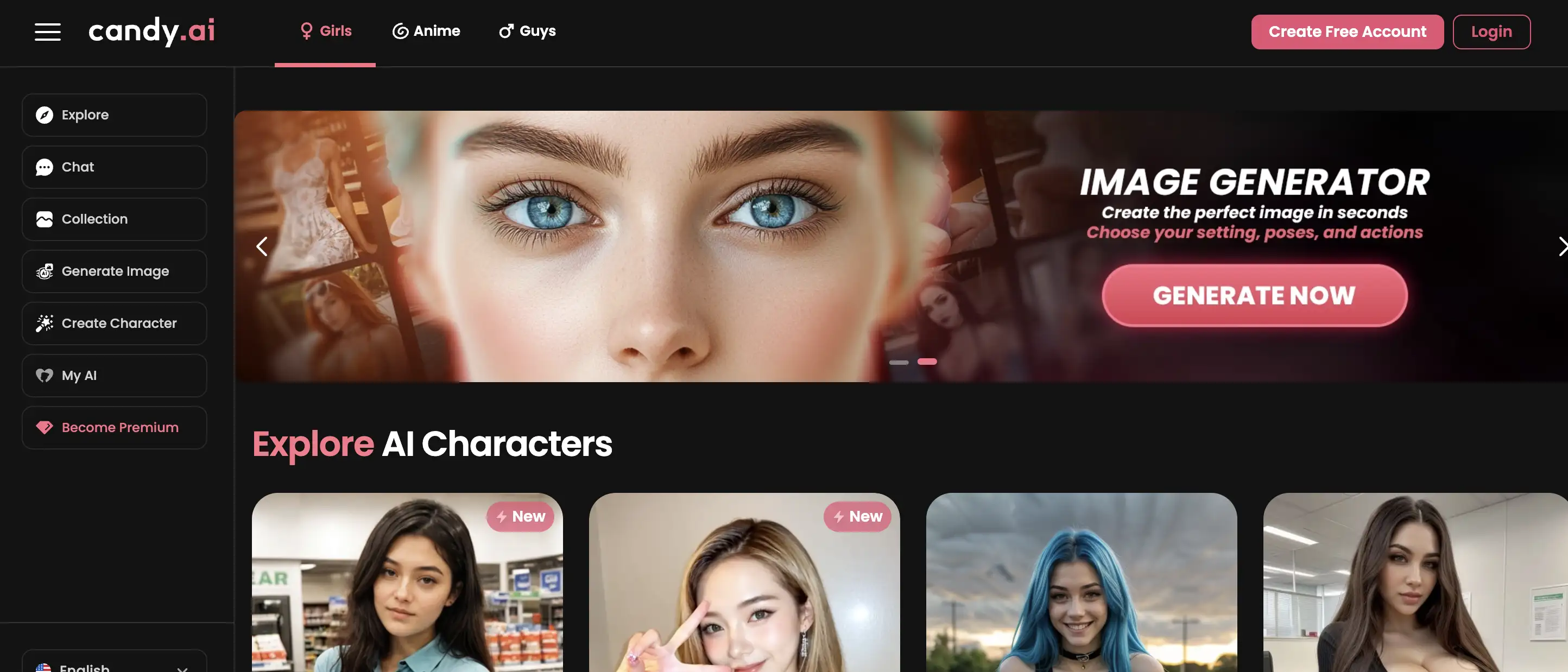 candy ai homepage