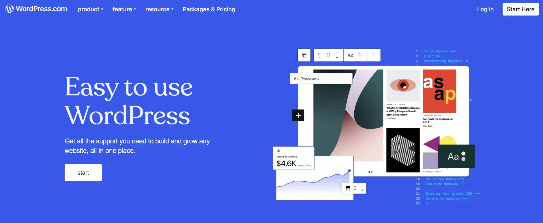 the world's most widely used website building platform