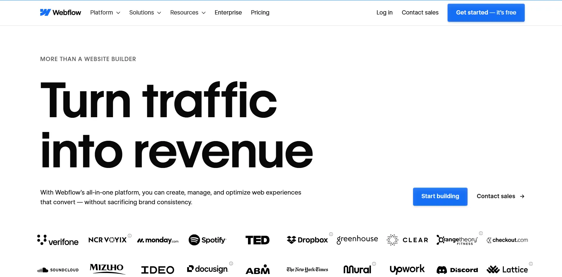 a powerful no-code website building tool