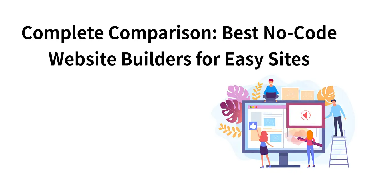 comparison of no-code builders on the market