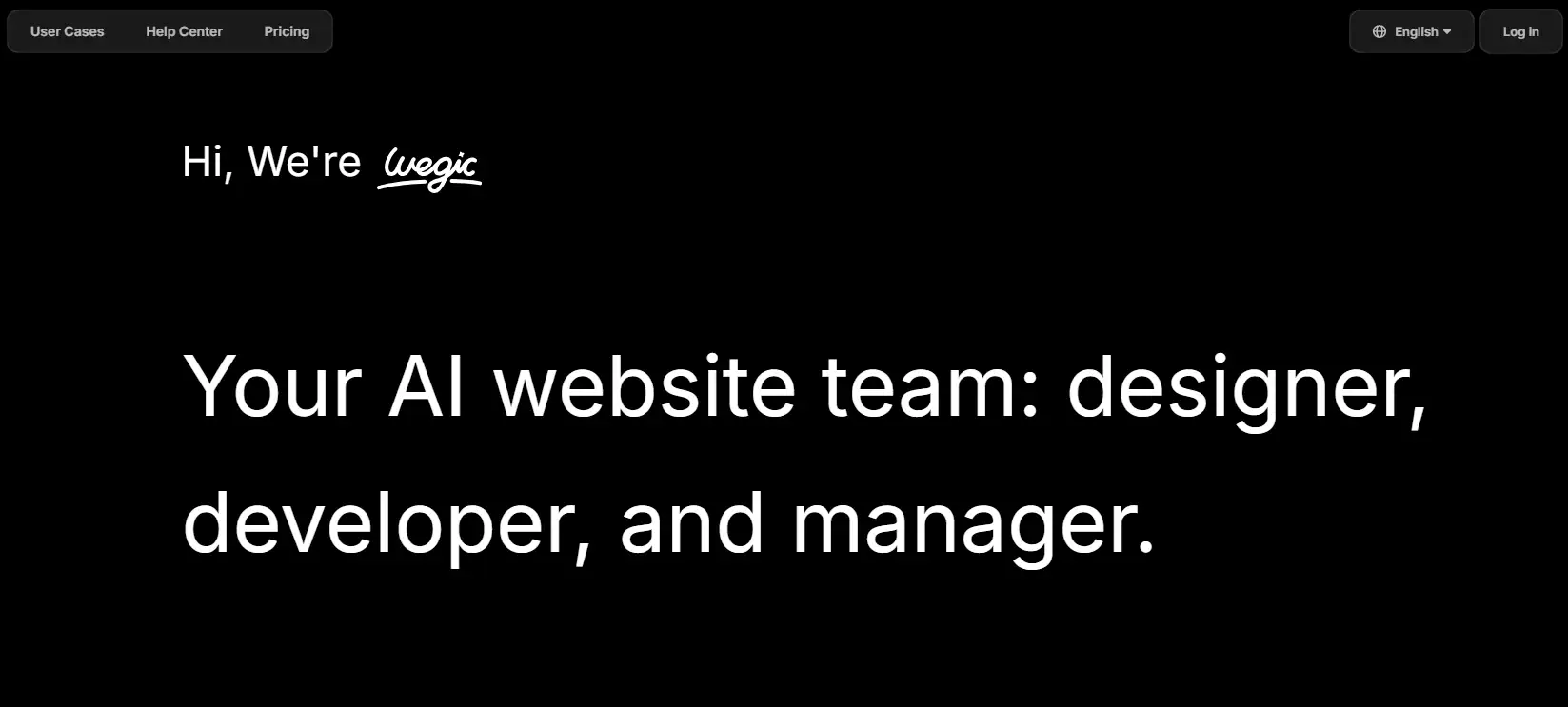 wegic website builder