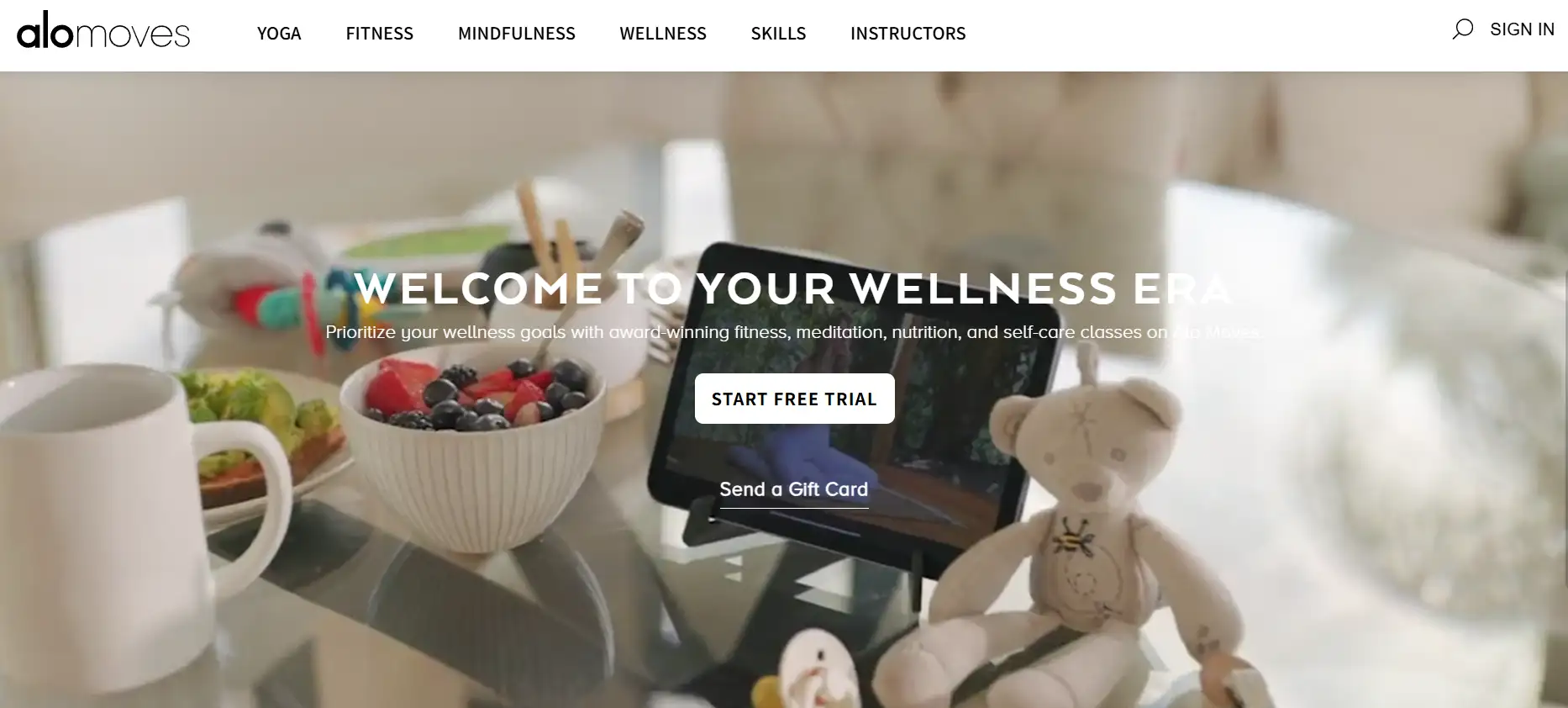 Alo Moves' homepage