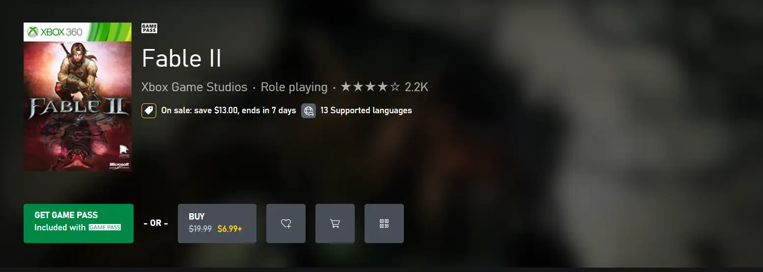 Fable II Fable II
