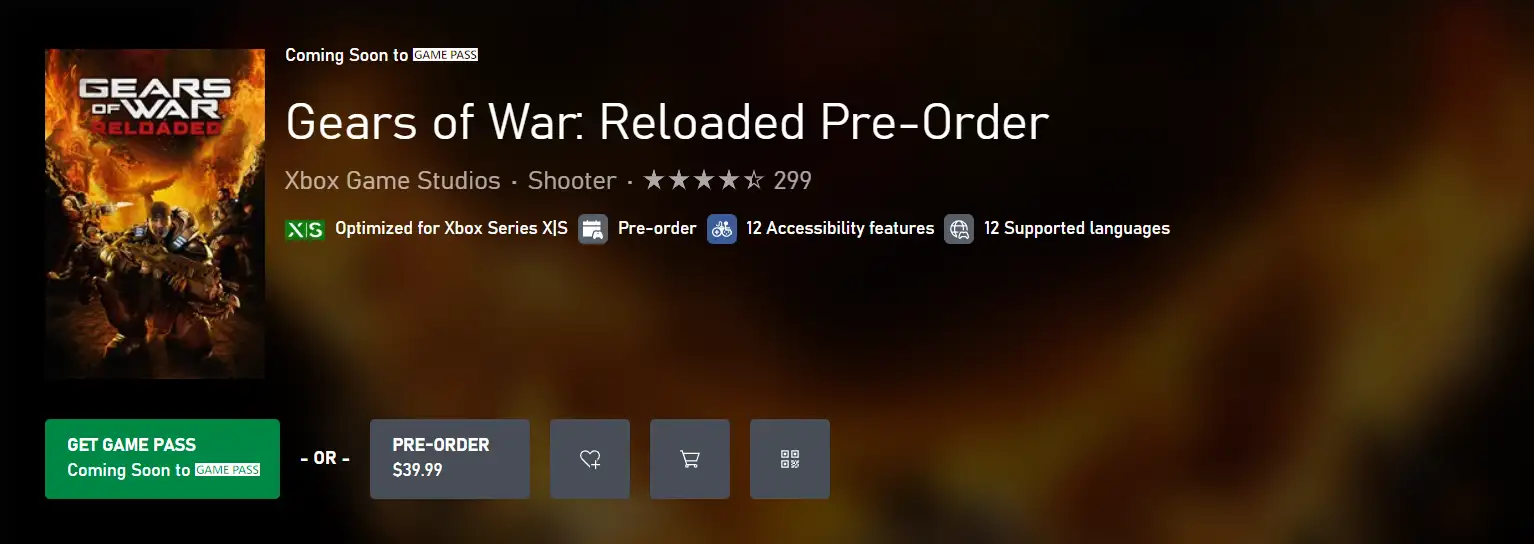 Gears of War: Reloaded Gears of War: Reloaded