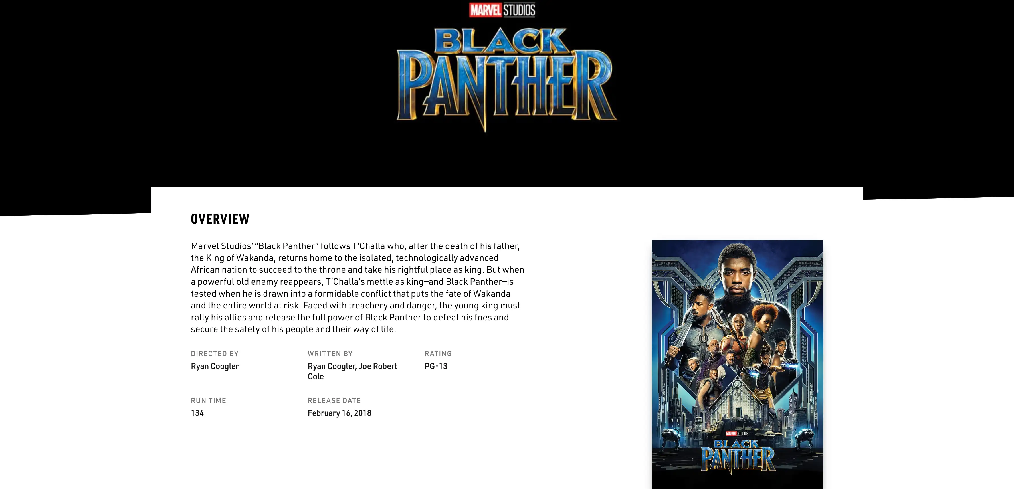 black panther movie poster marvel studios black panther movie poster marvel studios