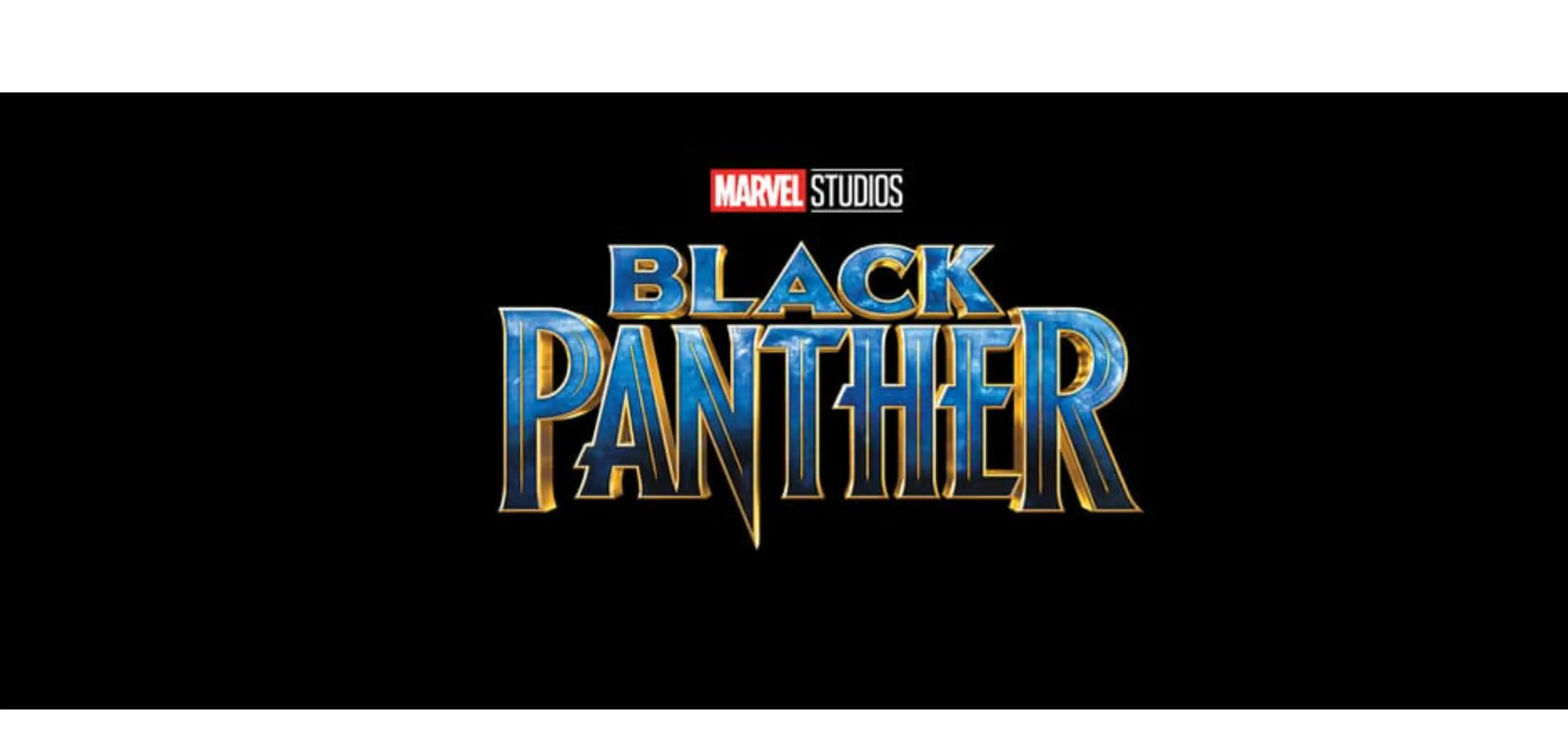 marvel studios black panther typography and text layout marvel studios black panther typography and text layout