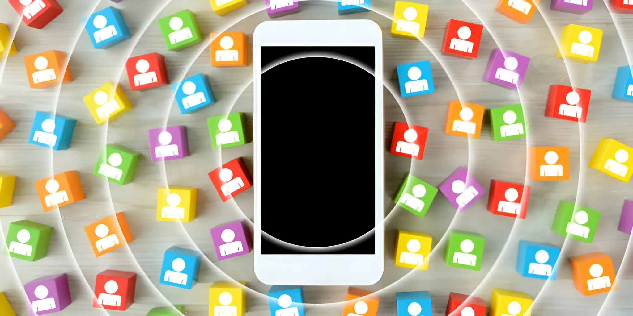 multiple contacts connected to the phone