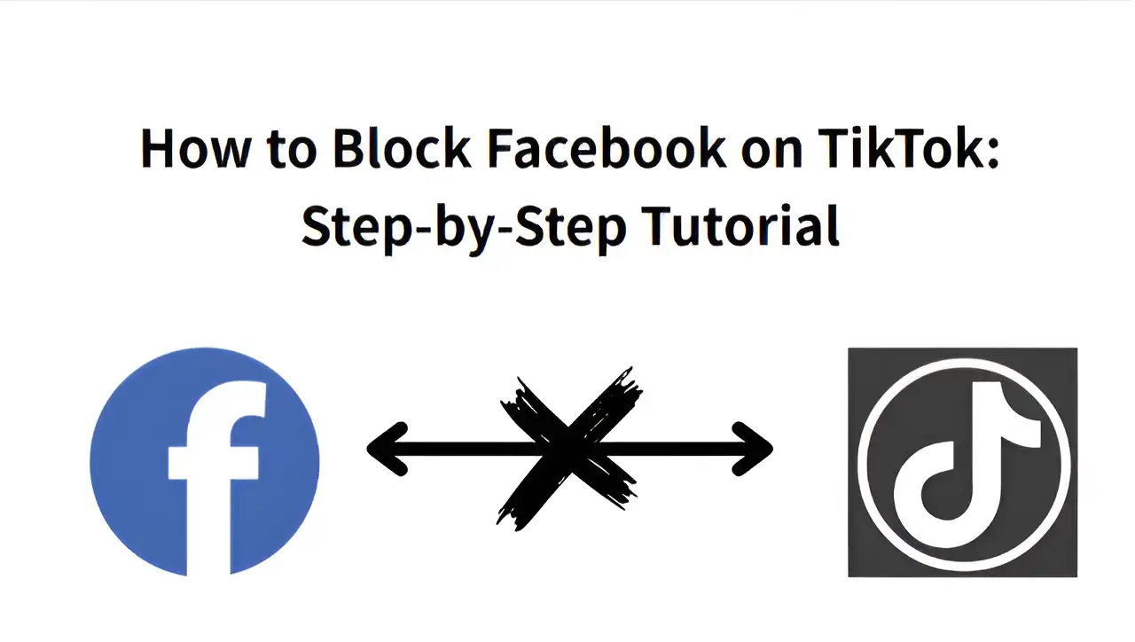 cutting off the connection between Facebook and Tiktok