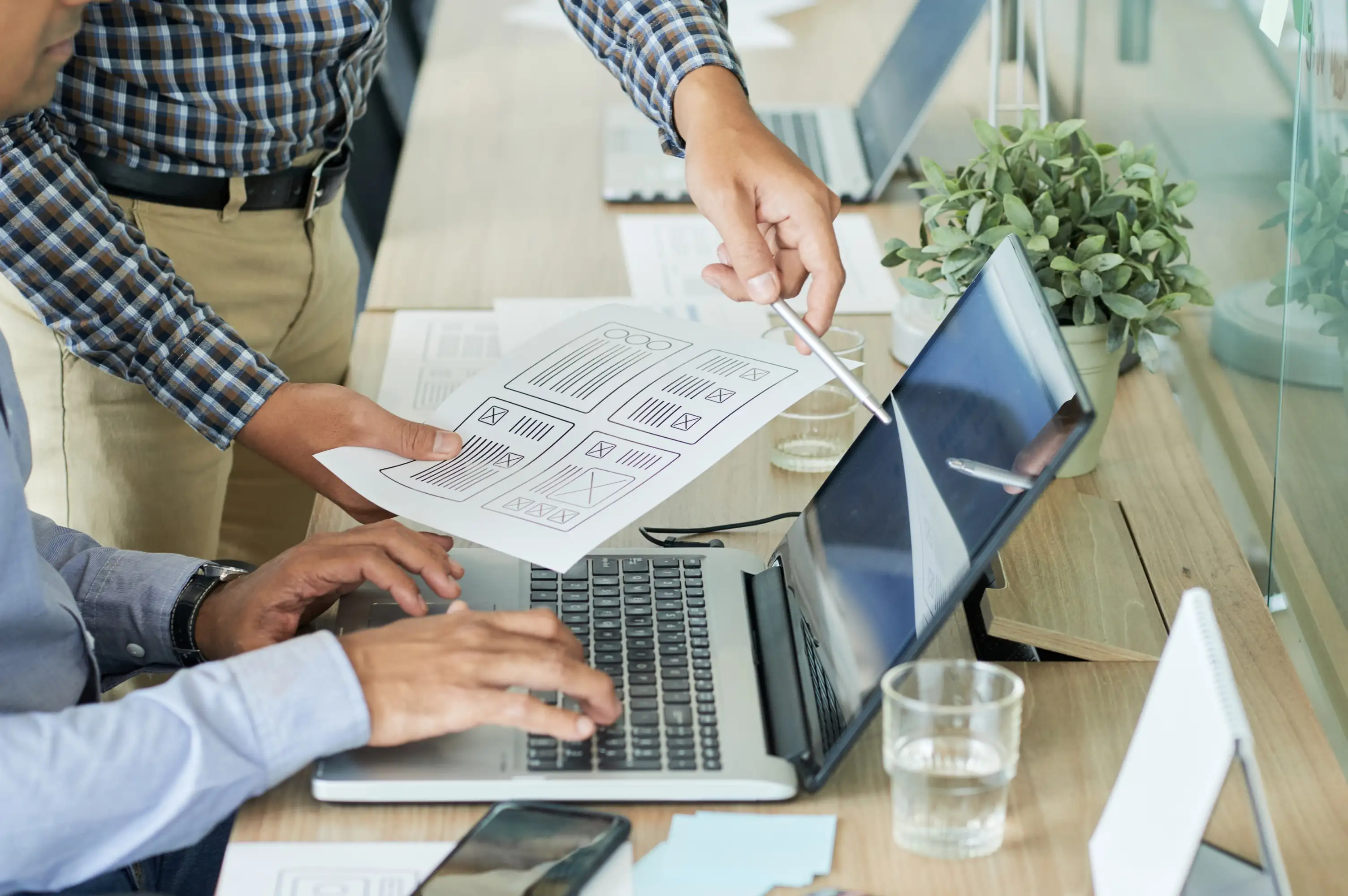 website development process with a professional website development process with a professional