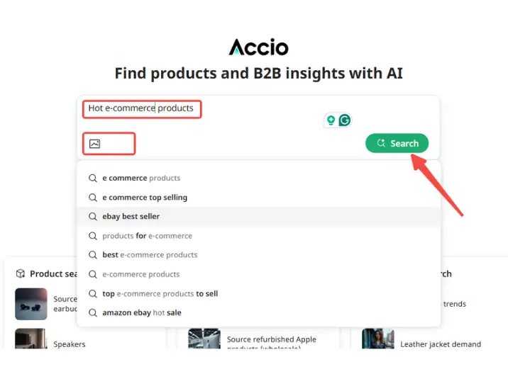 open-source E-commerce AI solutions accept simple keyword and image sourcing