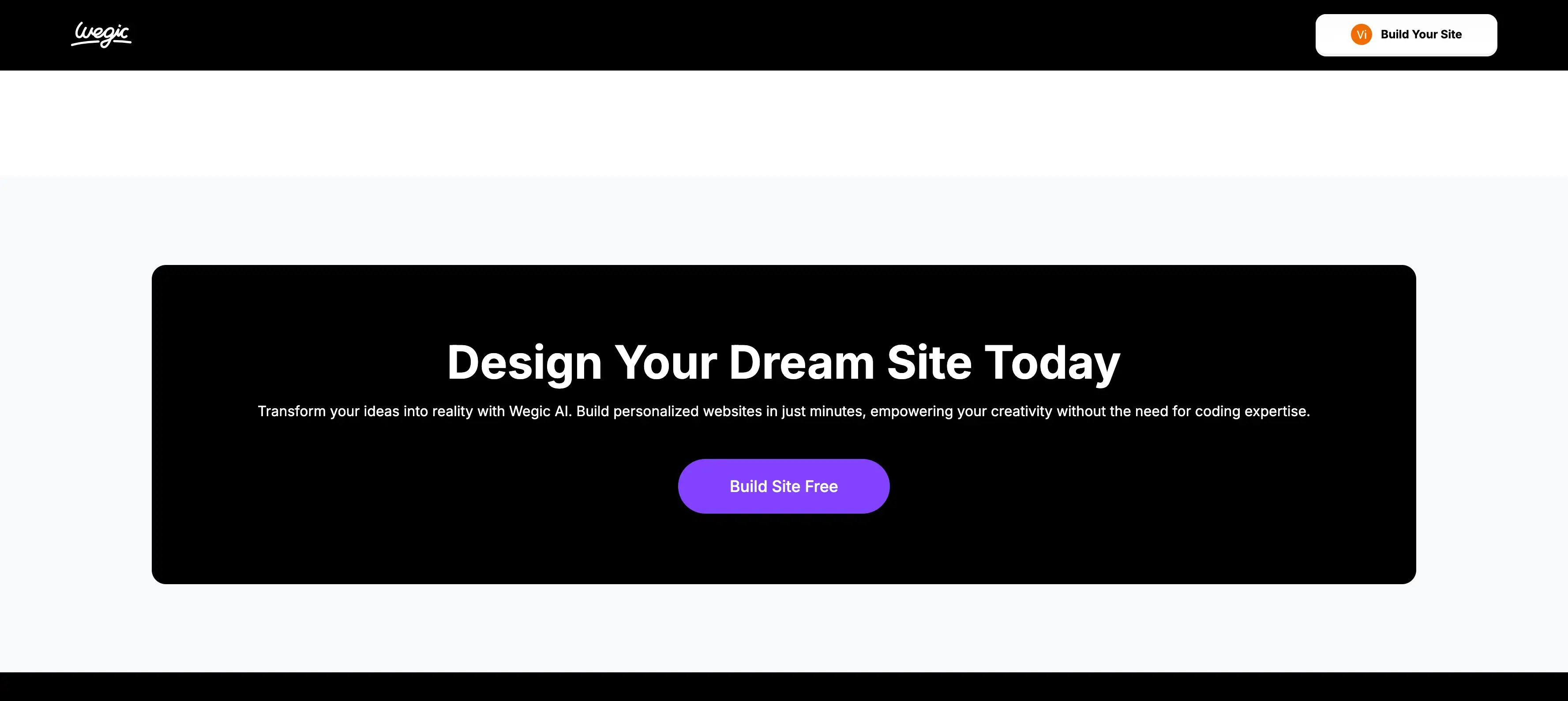 design your dream site