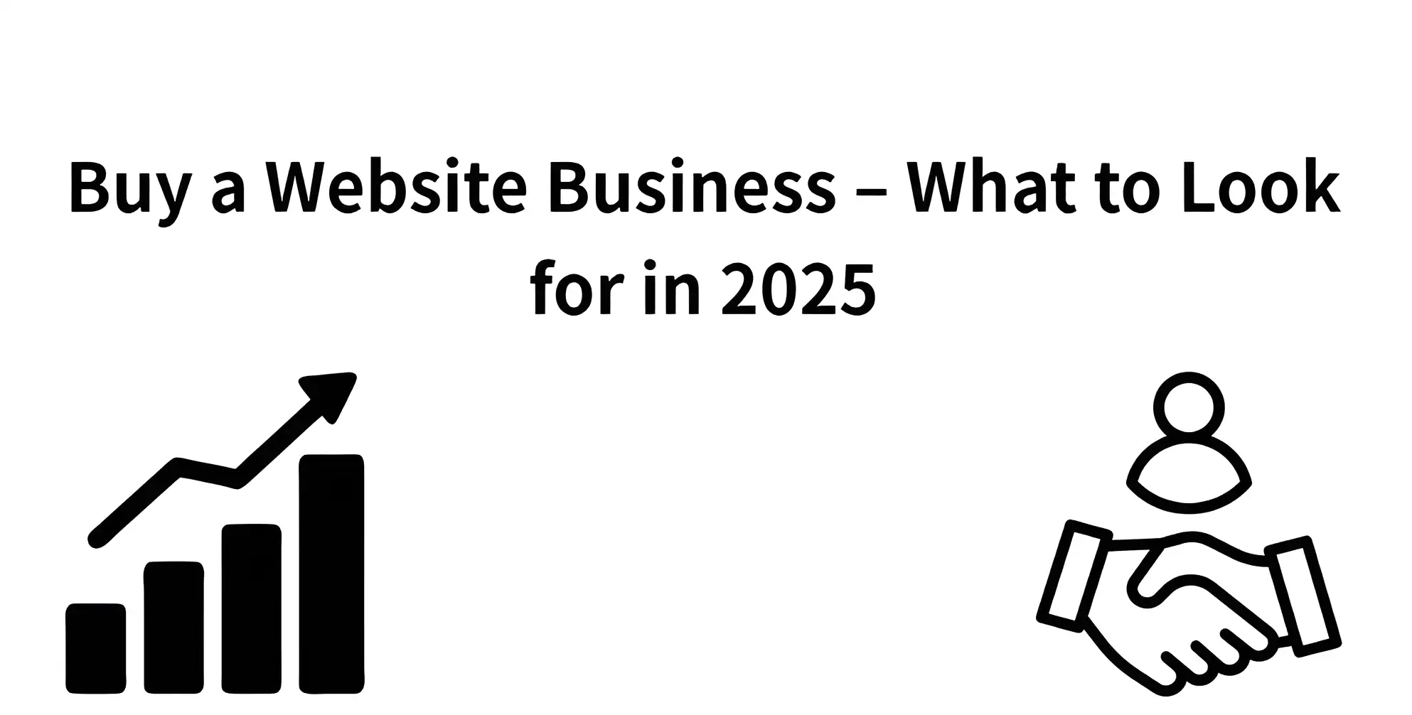 Buy a Website Business – What to Look for in 2025