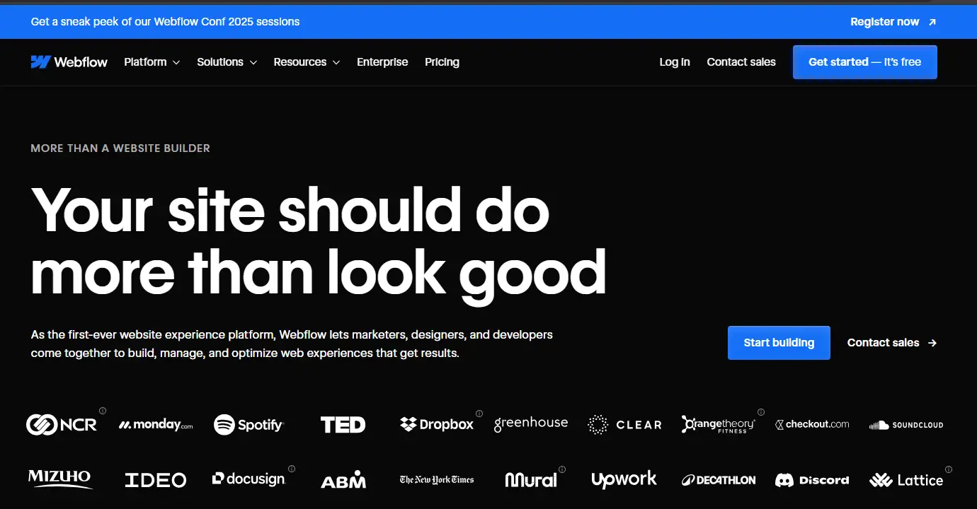 Webflow: A Pro-Level Visual Design Platform