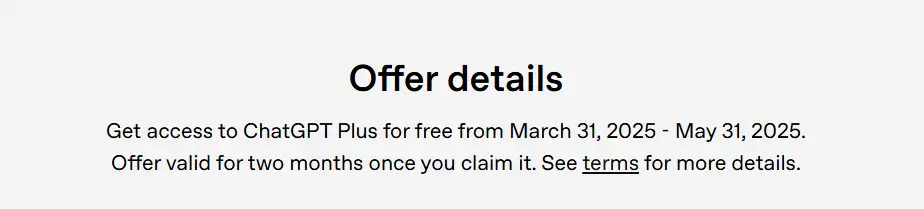 apply for chatgpt plus student offer