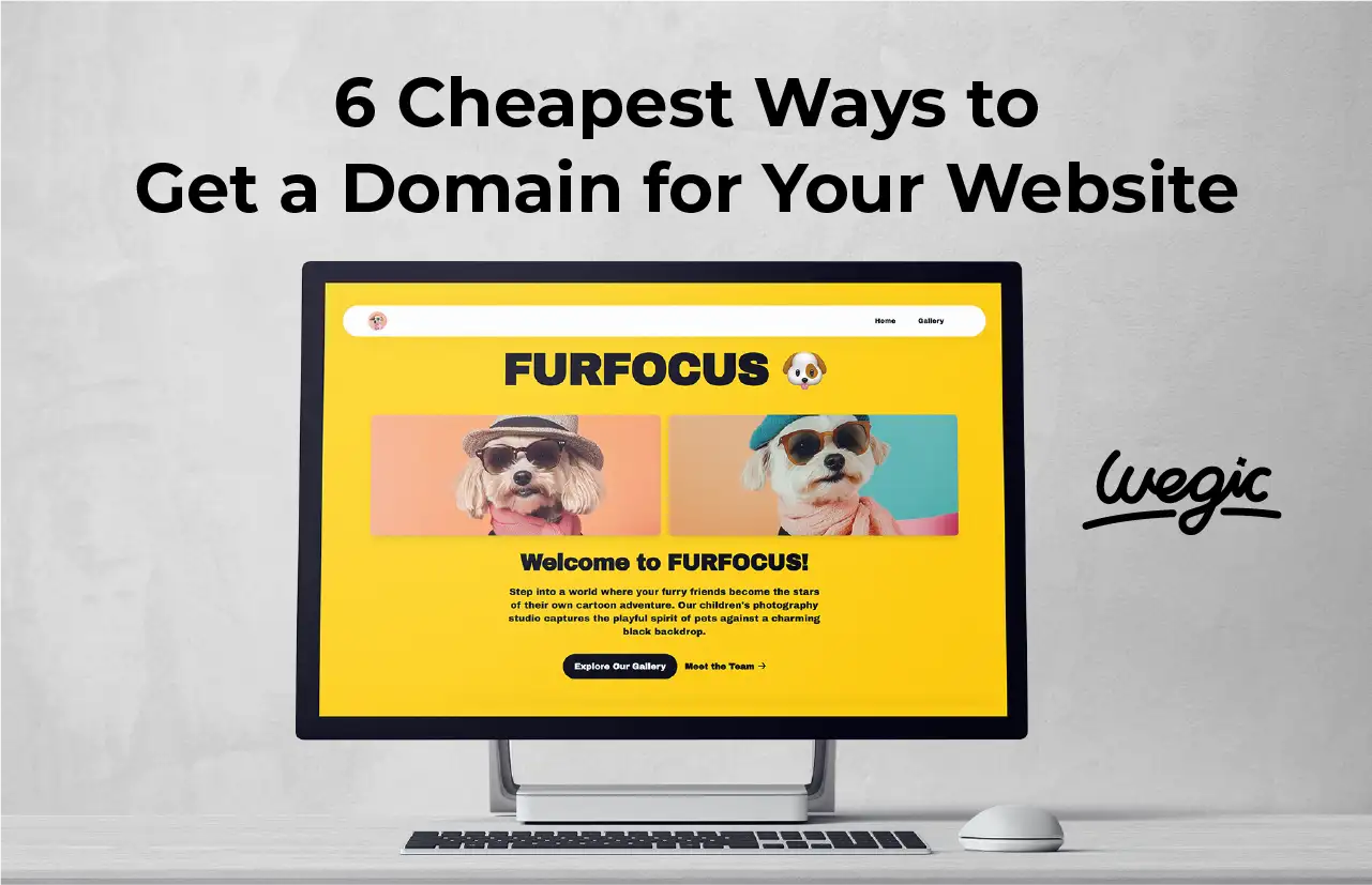 cheapest way to get a website domain