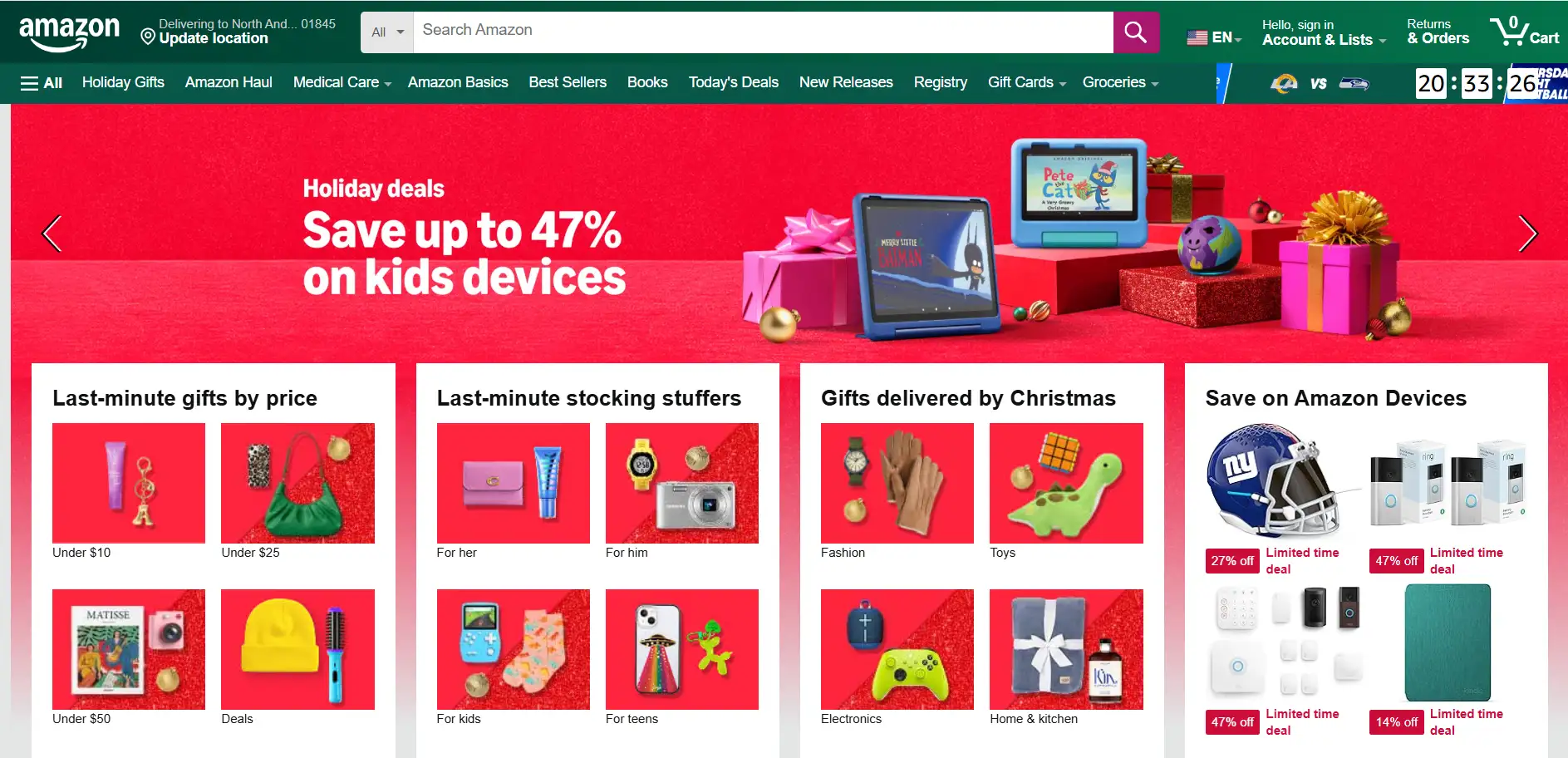 E-commerce Christmas Website Design E-commerce Christmas Website Design