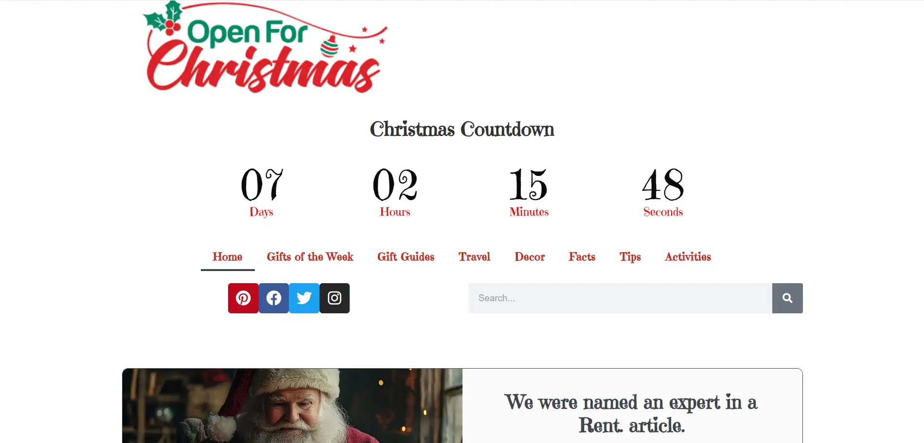 openforchristmas openforchristmas