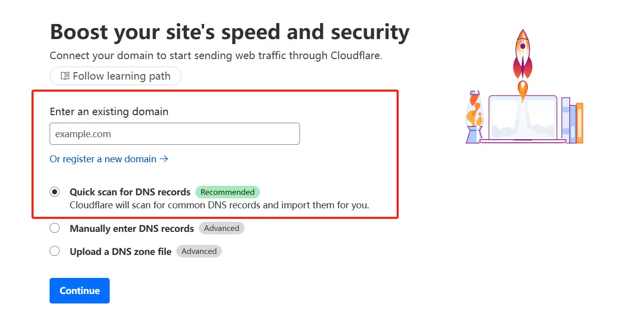 update dns settings
