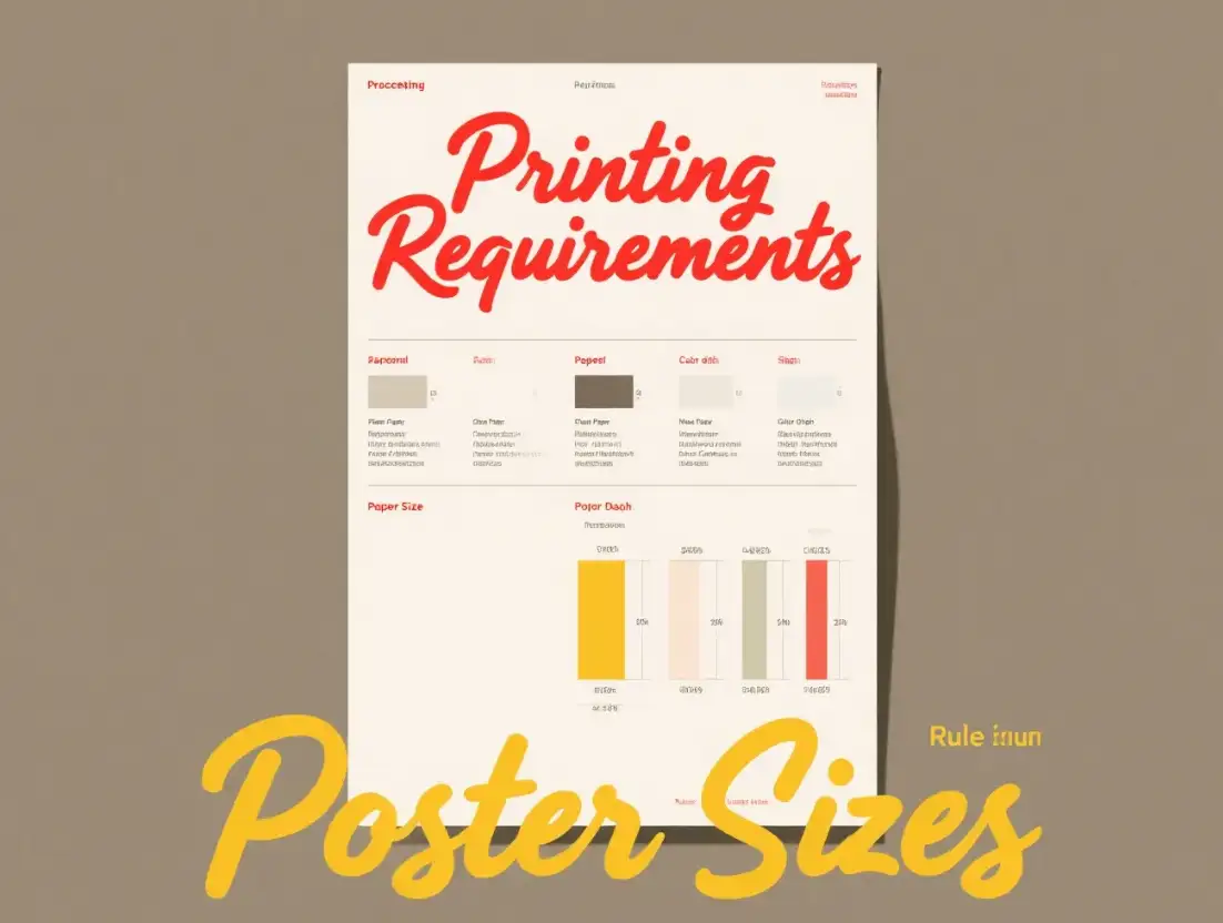 Printing Requirements and Poster Sizes