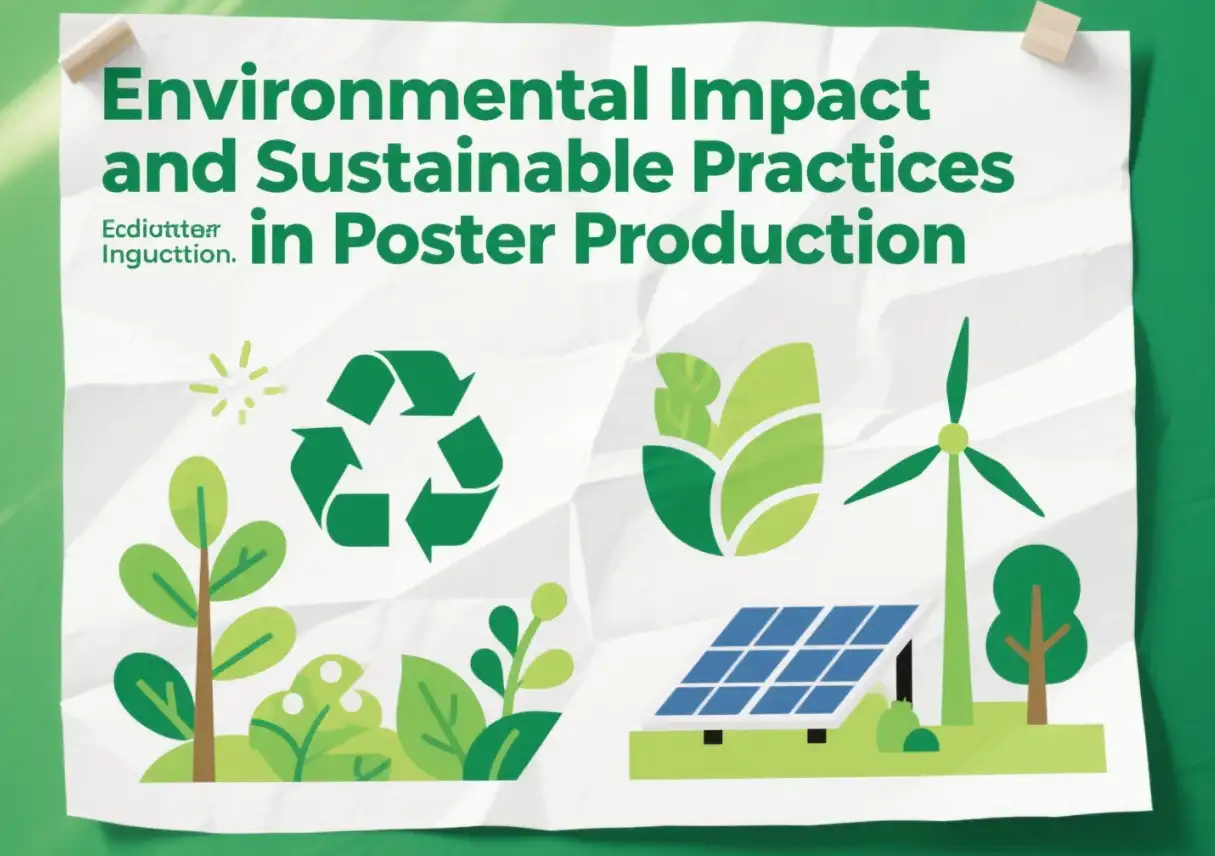 Environmental Impact and Sustainable Practices in Poster Production