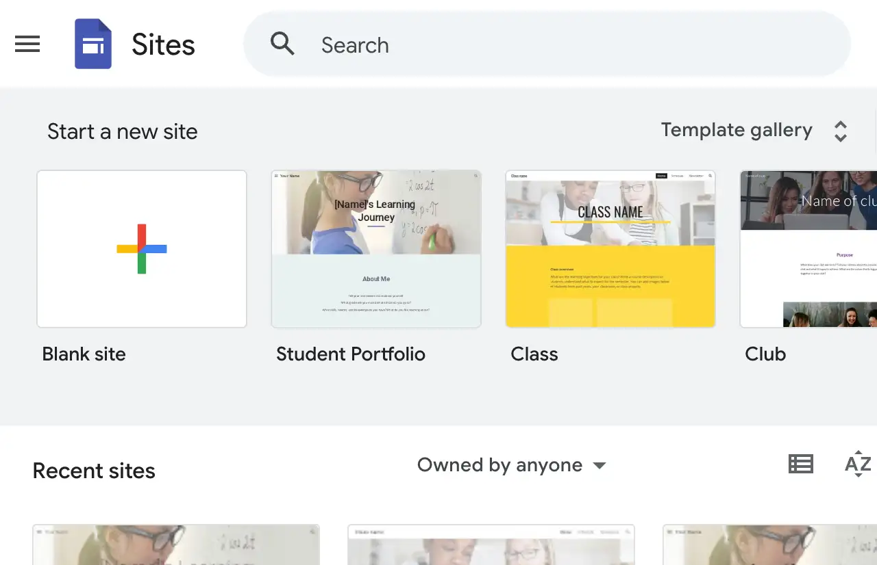 Google Site Google Site