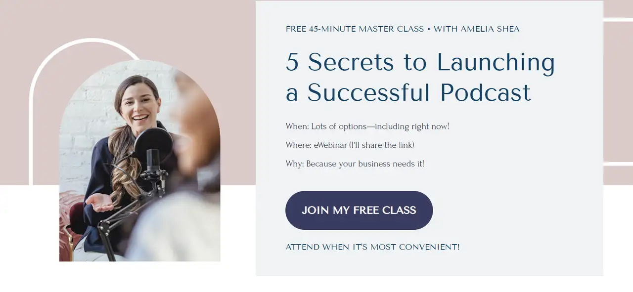 landing page shows off well-known teachers