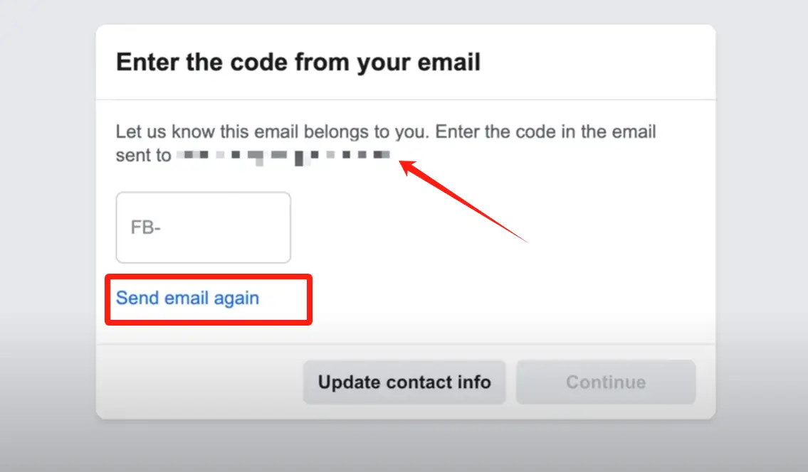send a verification code to your phone or email