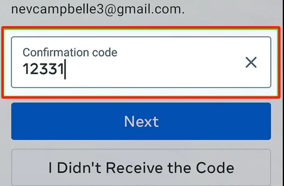 Verify your mobile number or email address