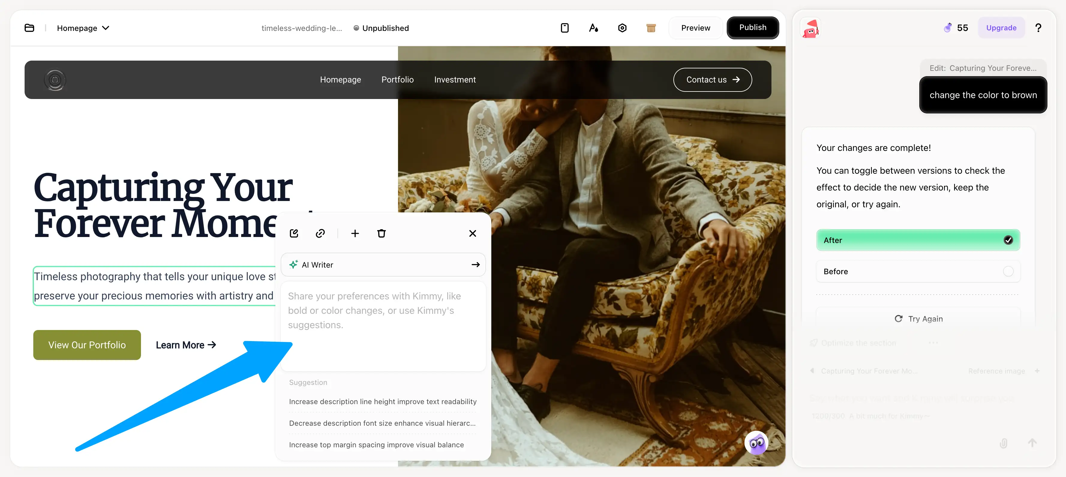 customize site with wegic ai customize site with wegic ai