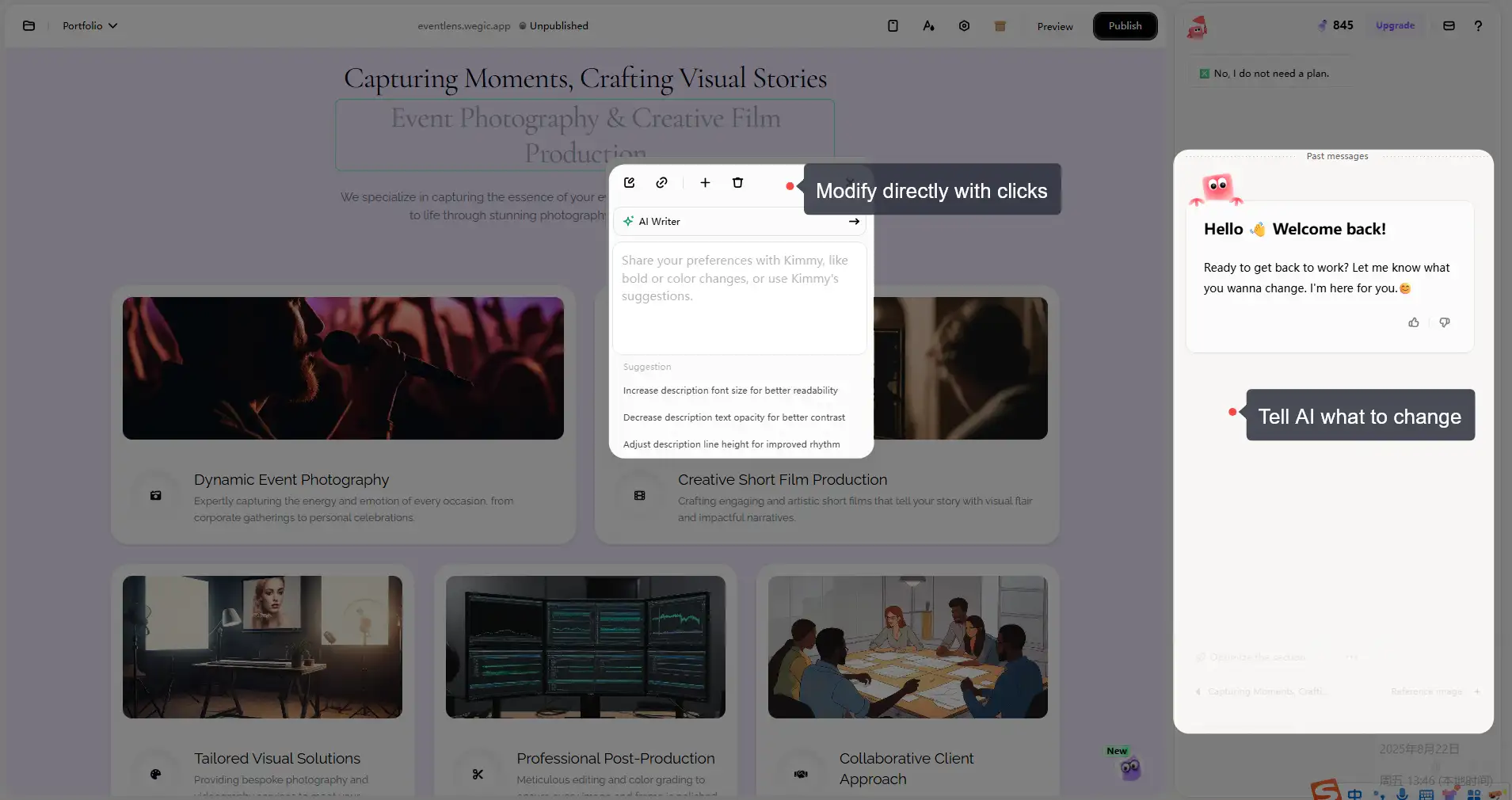 change website design quickly and easily change website design quickly and easily
