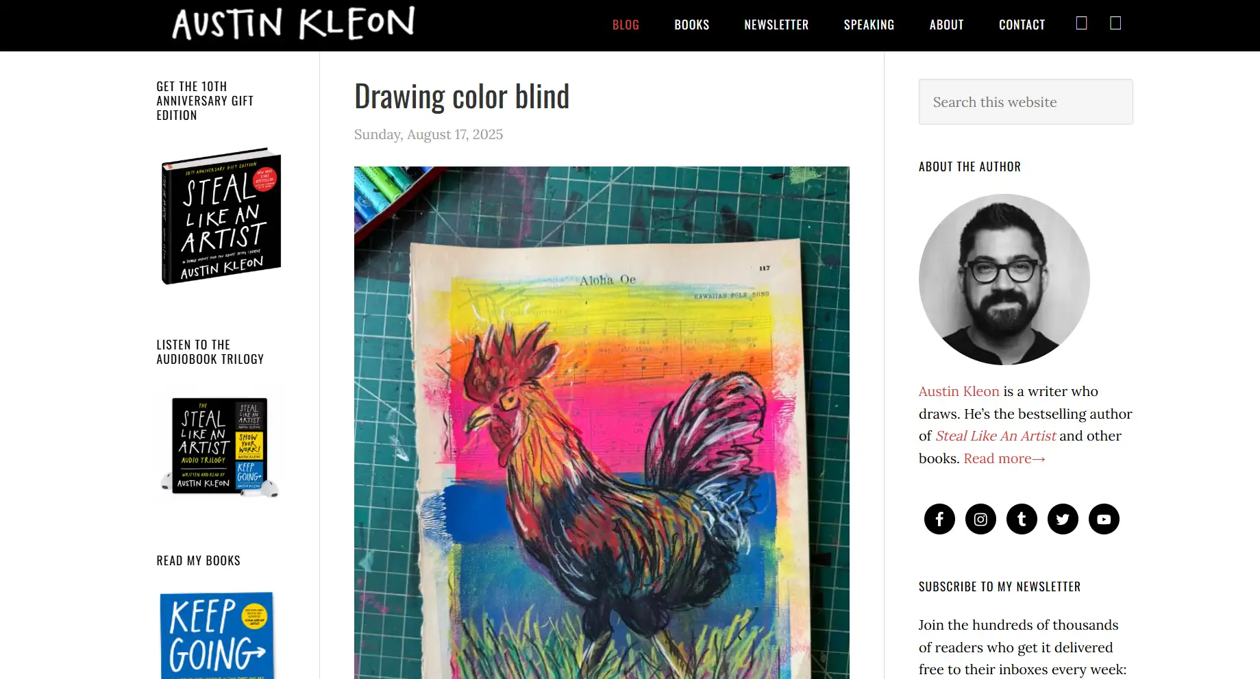 example of writer website