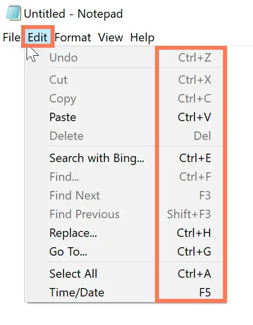System Shortcuts System Shortcuts