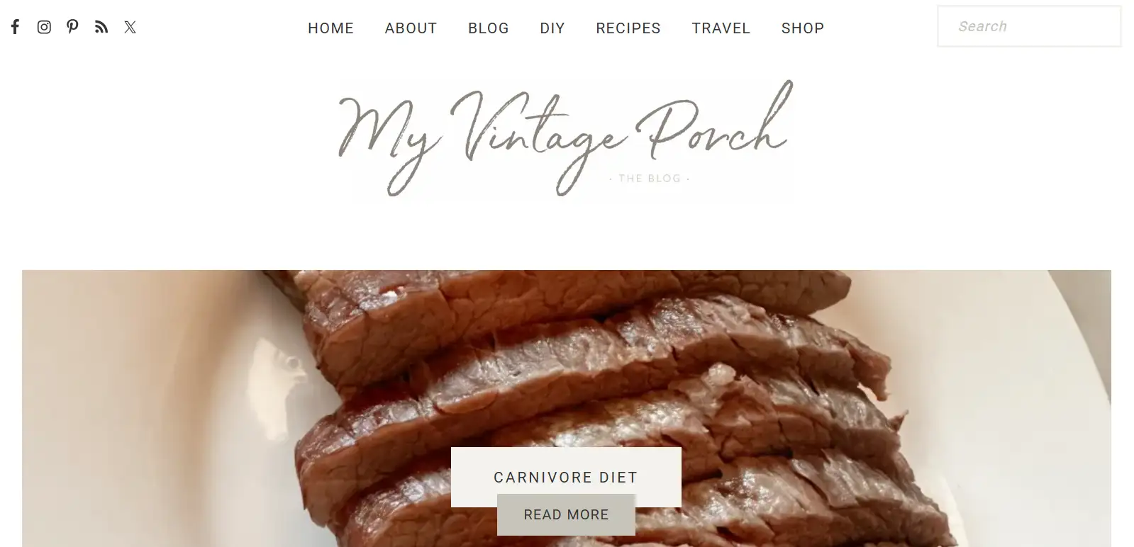 My Vintage Porch's homepage My Vintage Porch's homepage