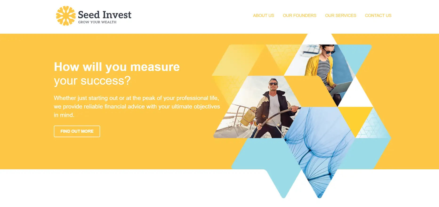 SeedInvest's homepage SeedInvest's homepage