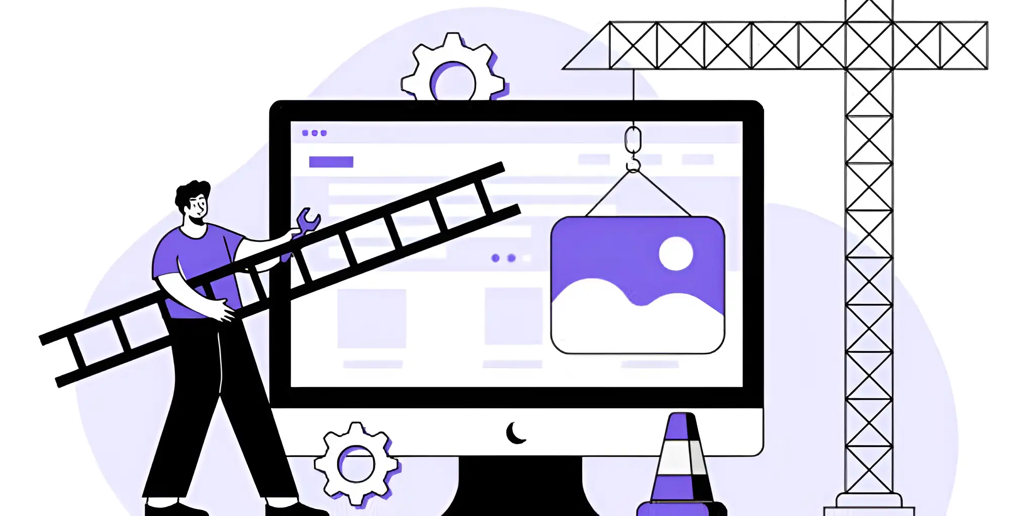 one person is building and developing a personalized website one person is building and developing a personalized website